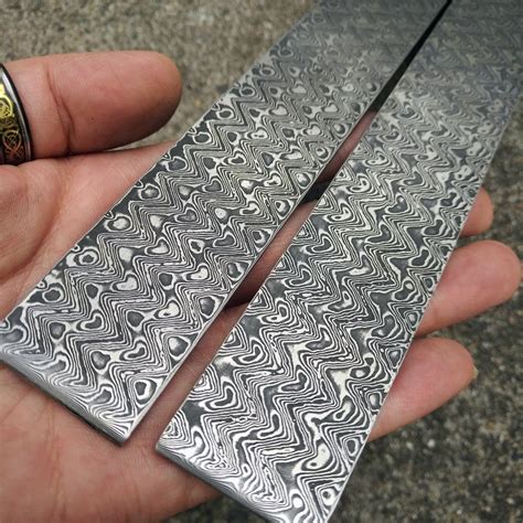 damascus steel cabinet hardware|Damascus steel blanks for sale.